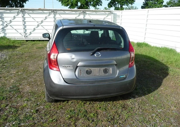 Nissan Note cena 18800 przebieg: 104000, rok produkcji 2014 z Margonin małe 254